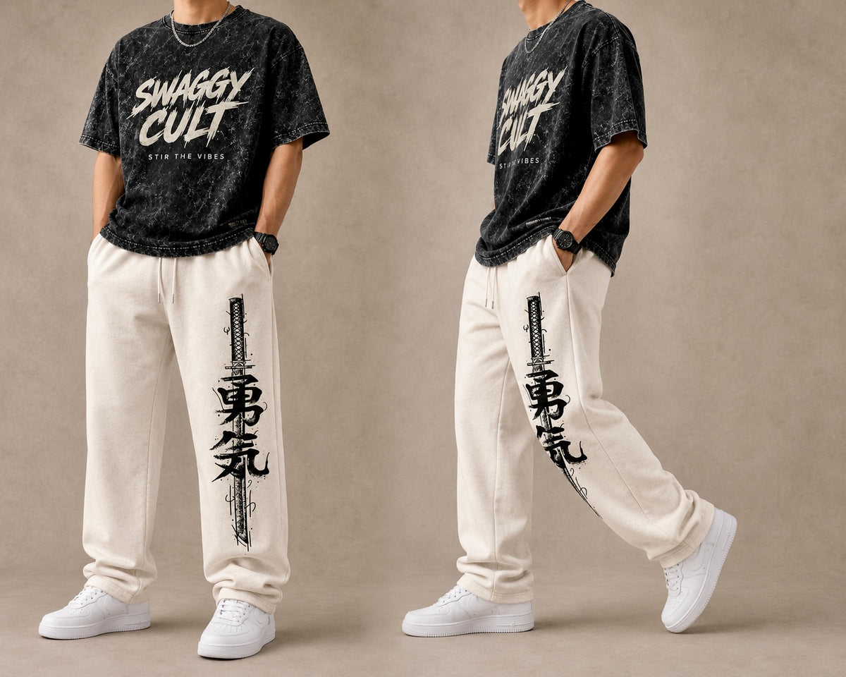 Courage Straight Fit Sweatpants/ Straight Fit