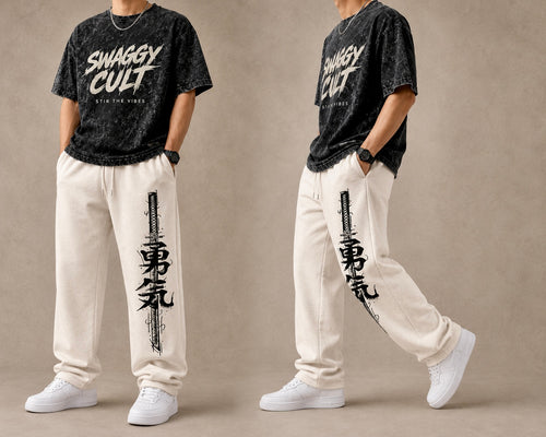 Courage Straight Fit Sweatpants/ Straight Fit