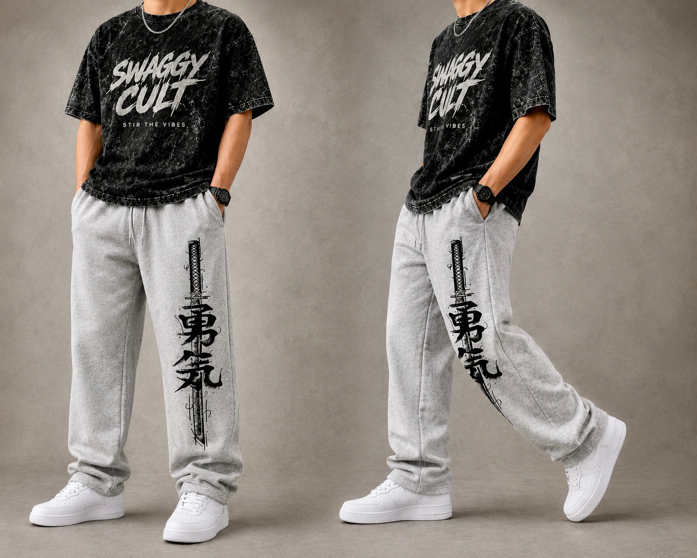 Courage Straight Fit Sweatpants/ Straight Fit