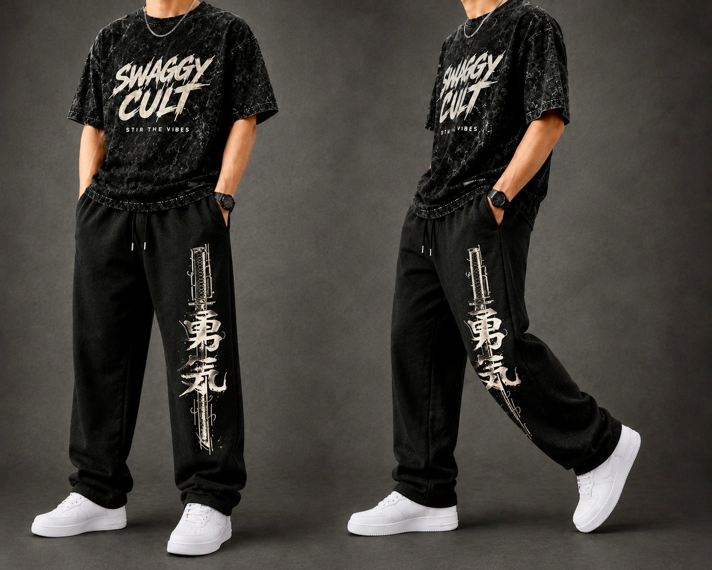 Courage Straight Fit Sweatpants/ Straight Fit