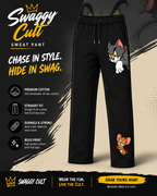 Tom & Jerry Sweatpants/ Straight Fit